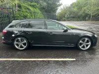 Used Audi A4 S-Line 187 HP (137 kW) 2019 Black Estate