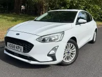 Used Ford Focus Titanium 2019 White Hatchback