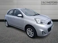 Usata Nissan Micra Acenta 80 CV (58 kW) 2017 Argento Utilitaria