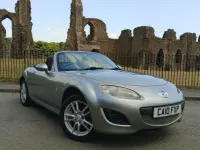 Used Mazda MX5 126 HP (92 kW) 2010 Silver Cabriolet
