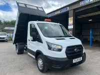 Used Ford Transit 130 HP (95 kW) 2021 White Cabriolet