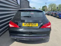 Used Mercedes CLA200 AMG line 2019 Black Coupe