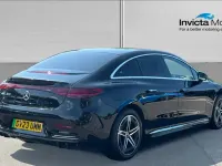 Used Mercedes EQE300 AMG line 180 kW (245 HP) 2023 Cosmos black metallic Sedan