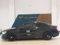 Used Mercedes CLA180 AMG line 122 HP (89 kW) 2017 Black Coupe