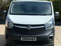 Used Vauxhall Vivaro 2018 White