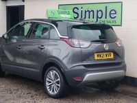 Used Vauxhall Crossland X S 110 HP (80 kW) 2021 Grey SUV