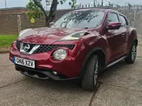 Used Nissan Juke Tekna 117 HP (86 kW) 2016 Red SUV