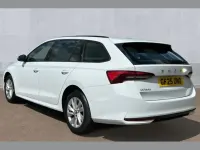 Used Skoda Octavia SE Technology 113 HP (83 kW) 2025 White Estate