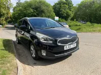 Used Kia Carens 135 HP (99 kW) 2015 Black MPV