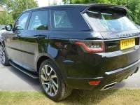 Used Land Rover Range Rover Sport Autobiography Dynamic 404 HP (297 kW) 2021 Santorini black SUV