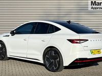 Used Skoda Enyaq iV vRS 219 kW (299 HP) 2023 White SUV