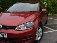 Second-hand VW Golf VII Match 105 CP (77 kW) 2015 Roșu Hatchback