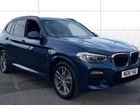 Used BMW X3 M Sport 190 HP (139 kW) 2018 Blue SUV