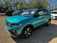Used VW T-Cross Black Edition 2022 Turquoise SUV