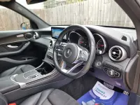 Used Mercedes GLC220 AMG line 194 HP (142 kW) 2019 Black SUV