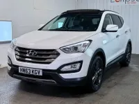 Used Hyundai Santa Fe Premium SE 194 HP (142 kW) 2013 White SUV