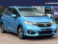 Used Honda Jazz EX 102 HP (75 kW) 2018 Skyride blue Hatchback