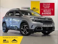 Used Citroën C5 Aircross Shine 130 HP (95 kW) 2021 Platinum grey SUV