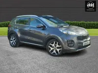 Used Kia Sportage GT-Line 177 HP (130 kW) 2018 Silver SUV