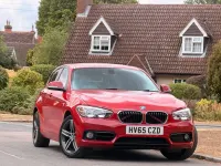 Used BMW 118 Sport Line 2015 Red Hatchback