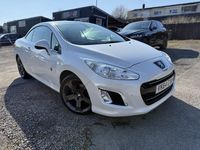 Used Peugeot 308 CC Roland Garros 2014 White Cabriolet