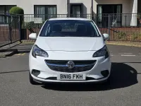 Used Vauxhall Corsa Design Edition 90 HP (66 kW) 2016 White Hatchback