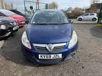 Used Vauxhall Corsa Active 79 HP (58 kW) 2009 Blue Hatchback