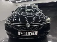 Used Vauxhall Astra Design Edition 110 HP (80 kW) 2018 Black Hatchback