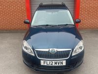 Used Skoda Roomster SE 105 HP (77 kW) 2012 Blue MPV