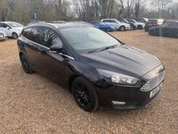 Used Ford Focus Zetec 2018 Black Estate
