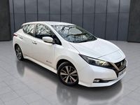 Begagnad Nissan Leaf Acenta 110 kW (150 HK) 2018 Vit Halvkombi