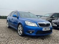 Used Skoda Octavia vRS 2010 Blue Estate