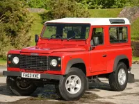 Used Land Rover Defender 2003 Red Estate