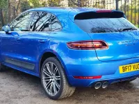 Begagnad Porsche Macan 258 HK (189 kW) 2017 Blå SUV