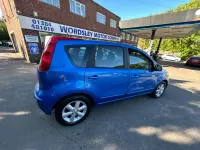 Używany Nissan Note Acenta 110 KM (80 kW) 2008 Niebieski Hatchback