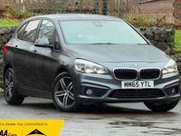 Used BMW 216 Active Tourer Sport Line 116 HP (85 kW) 2015 Mineral grey metallic MPV