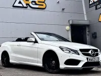 Used Mercedes E220 AMG 2013 White Cabriolet