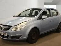Używany Vauxhall Corsa Club 90 KM (66 kW) 2009 Niebieski Hatchback
