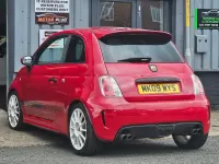 Used Abarth 500 135 HP (99 kW) 2009 Red Hatchback