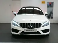 Used Mercedes C250 AMG line 204 HP (150 kW) 2016 White Coupe