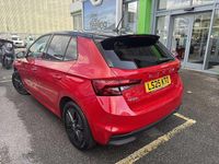 Used Skoda Fabia Design Edition 85 HP (62 kW) 2025 Velvet red metallic black magic pearl effect Hatchback