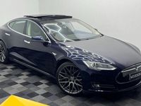 Używany Tesla Model S 278 kW (379 KM) 2014 Niebieski Hatchback
