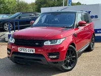 Used Land Rover Range Rover HSE 306 HP (225 kW) 2015 Red SUV