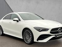 Used Mercedes CLA200 AMG Line Premium 163 HP (119 kW) 2025 Polar white Coupe