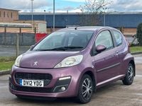 Used Peugeot 107 Active 68 HP (50 kW) 2012 Purple Hatchback