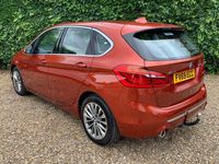 Used BMW 220 Active Tourer Luxury Line 188 HP (138 kW) 2019 Orange MPV