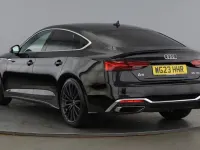 Second-hand Audi A5 Sportback S-Line 163 CP (119 kW) 2023 Negru Hatchback