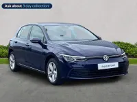 Used VW Golf VII S 150 HP (110 kW) 2021 Blue Hatchback