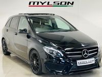 Used Mercedes B200 AMG line 136 HP (100 kW) 2015 Black MPV