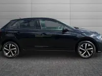 Used VW Polo Match 95 HP (69 kW) 2025 Black Hatchback